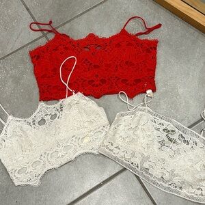 FREE PEOPLE BRALETTES - various sizes